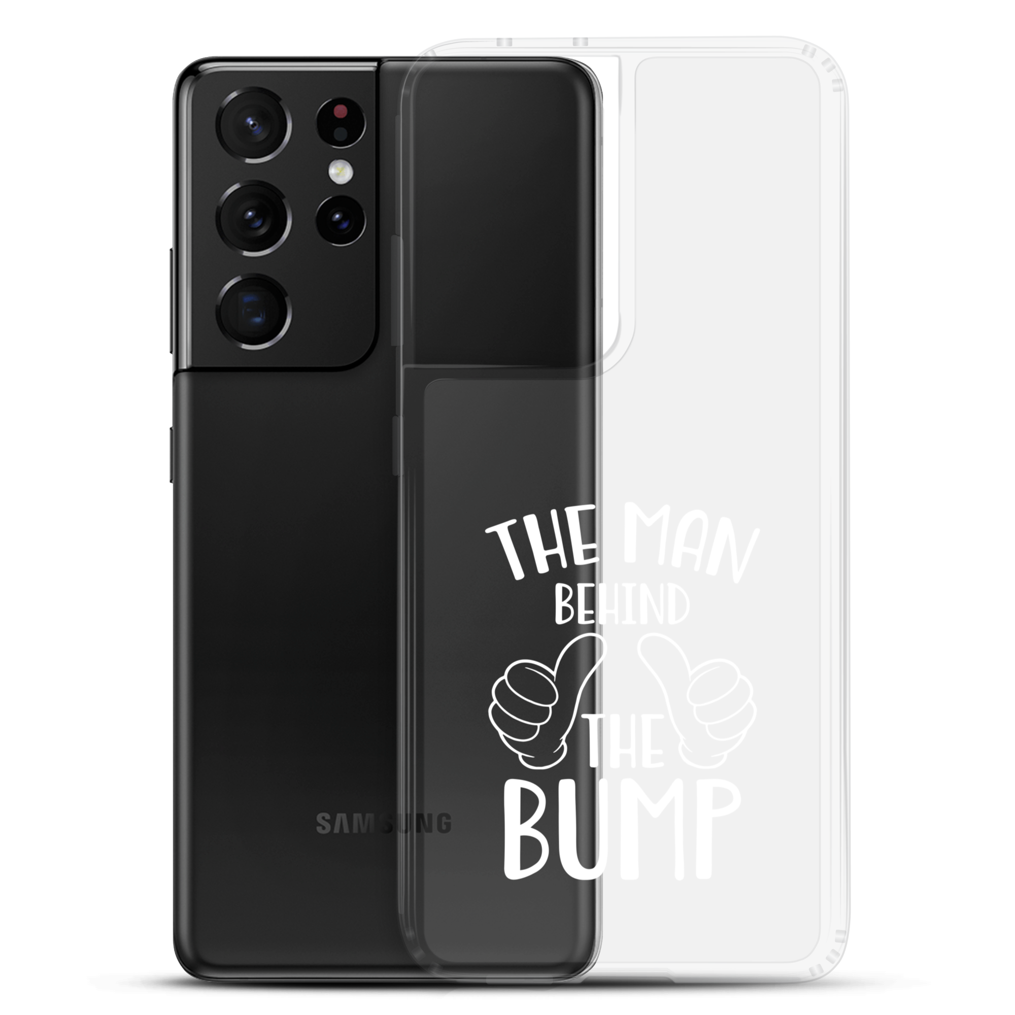 The Man Behind The Bump Clear Case for Samsung®