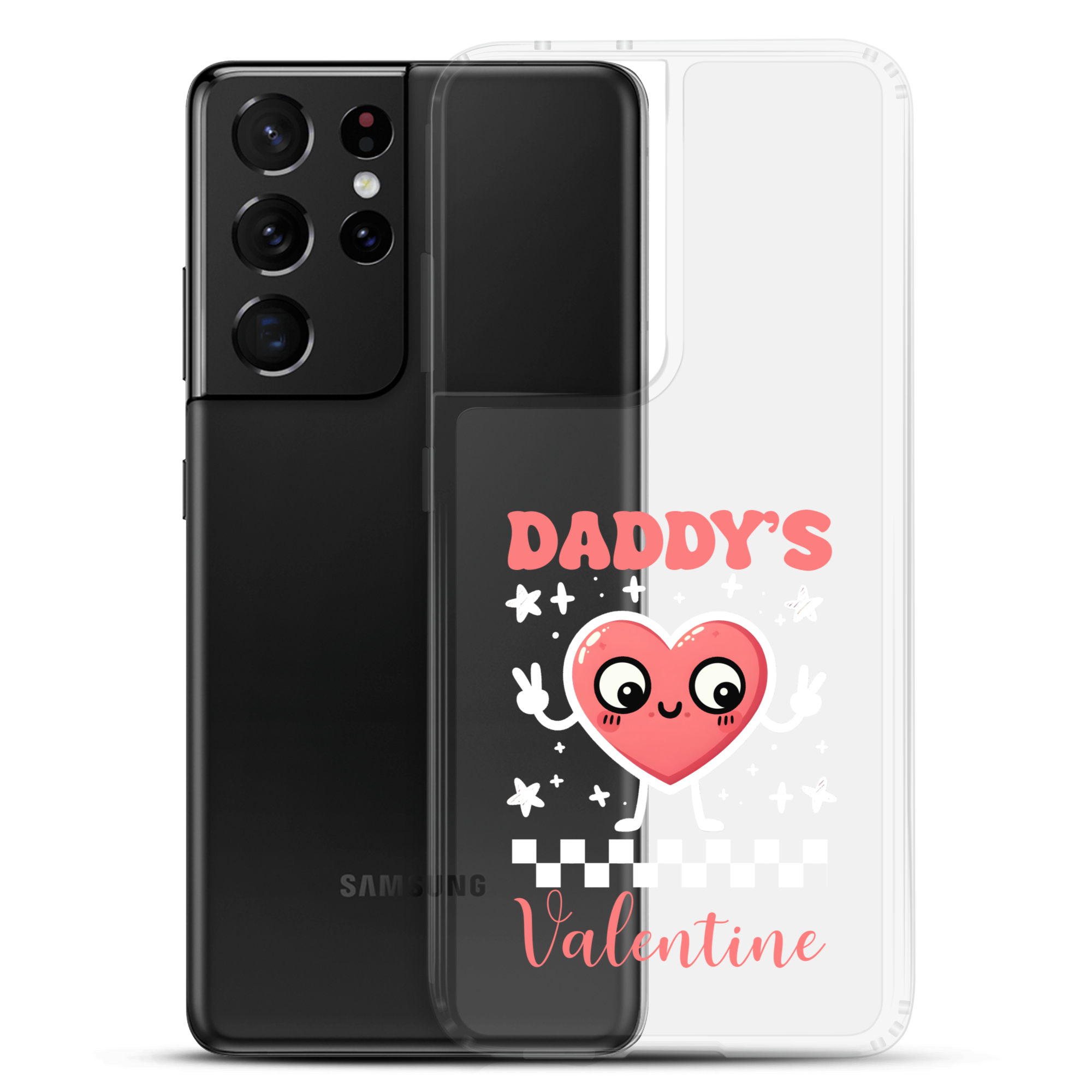 Daddy's Valentine Clear Case for Samsung®