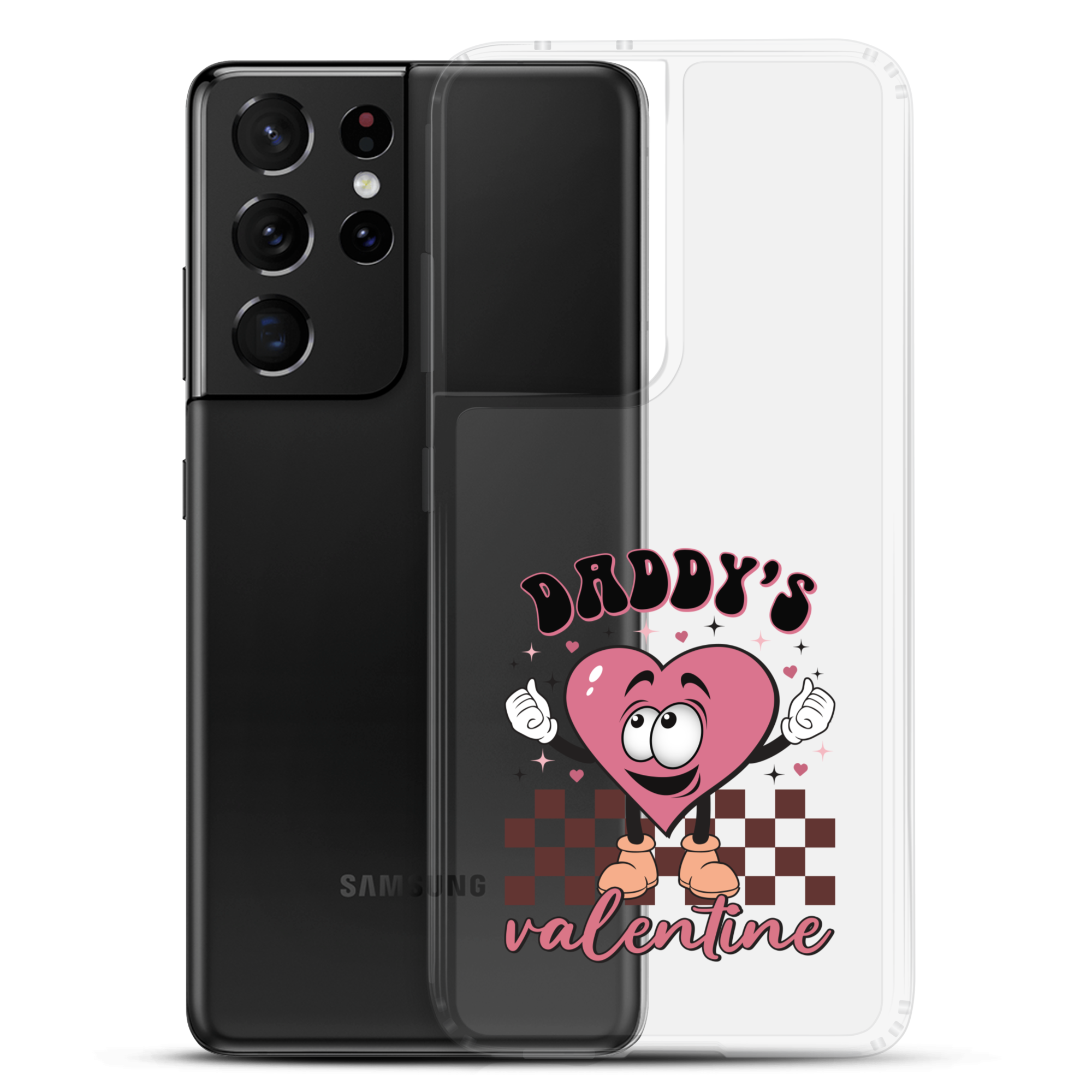 Daddy's Valentine Clear Case for Samsung®