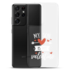 My Son Is My Valentine Clear Case for Samsung®