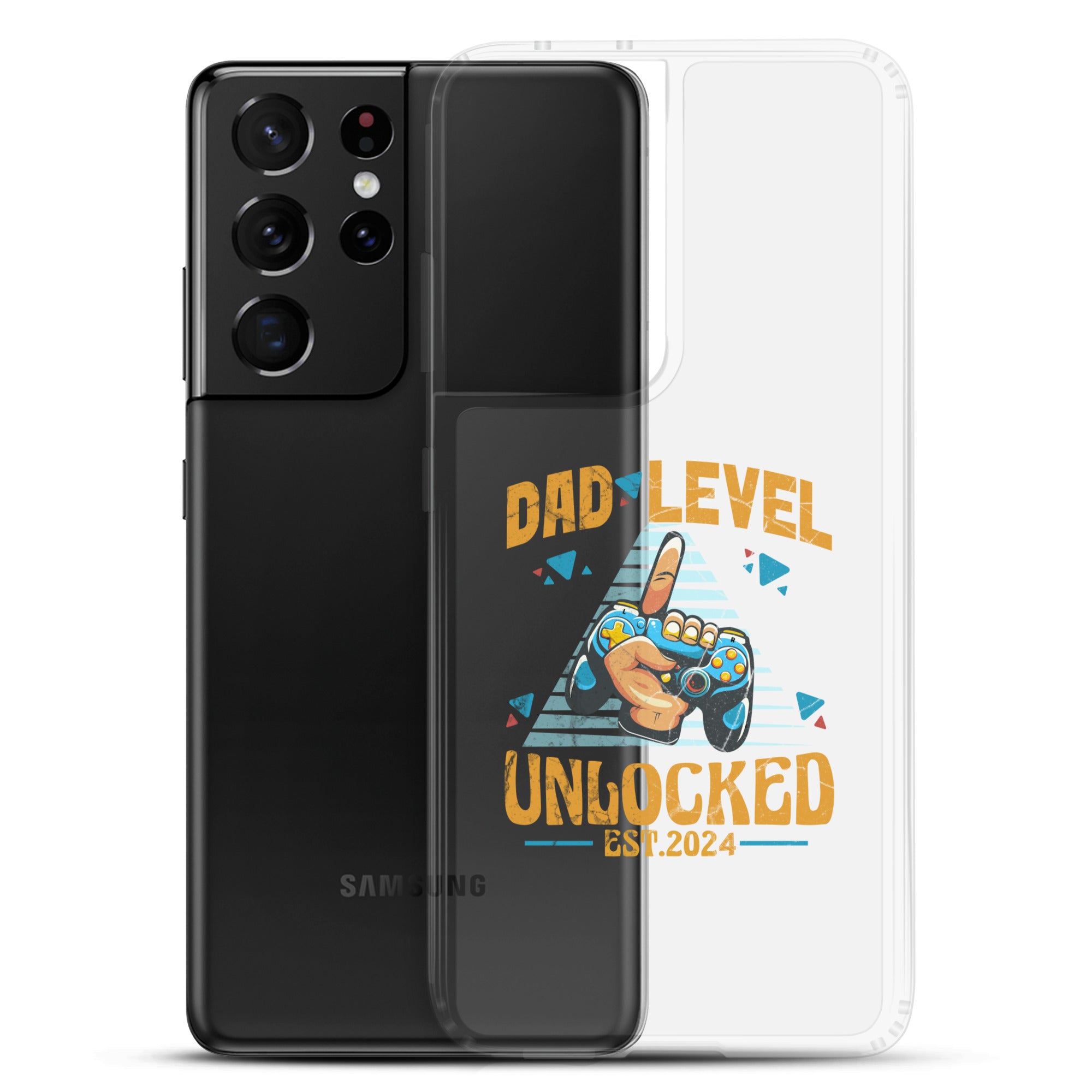 Dad Level Unlocked Est. 2024 Clear Case for Samsung®