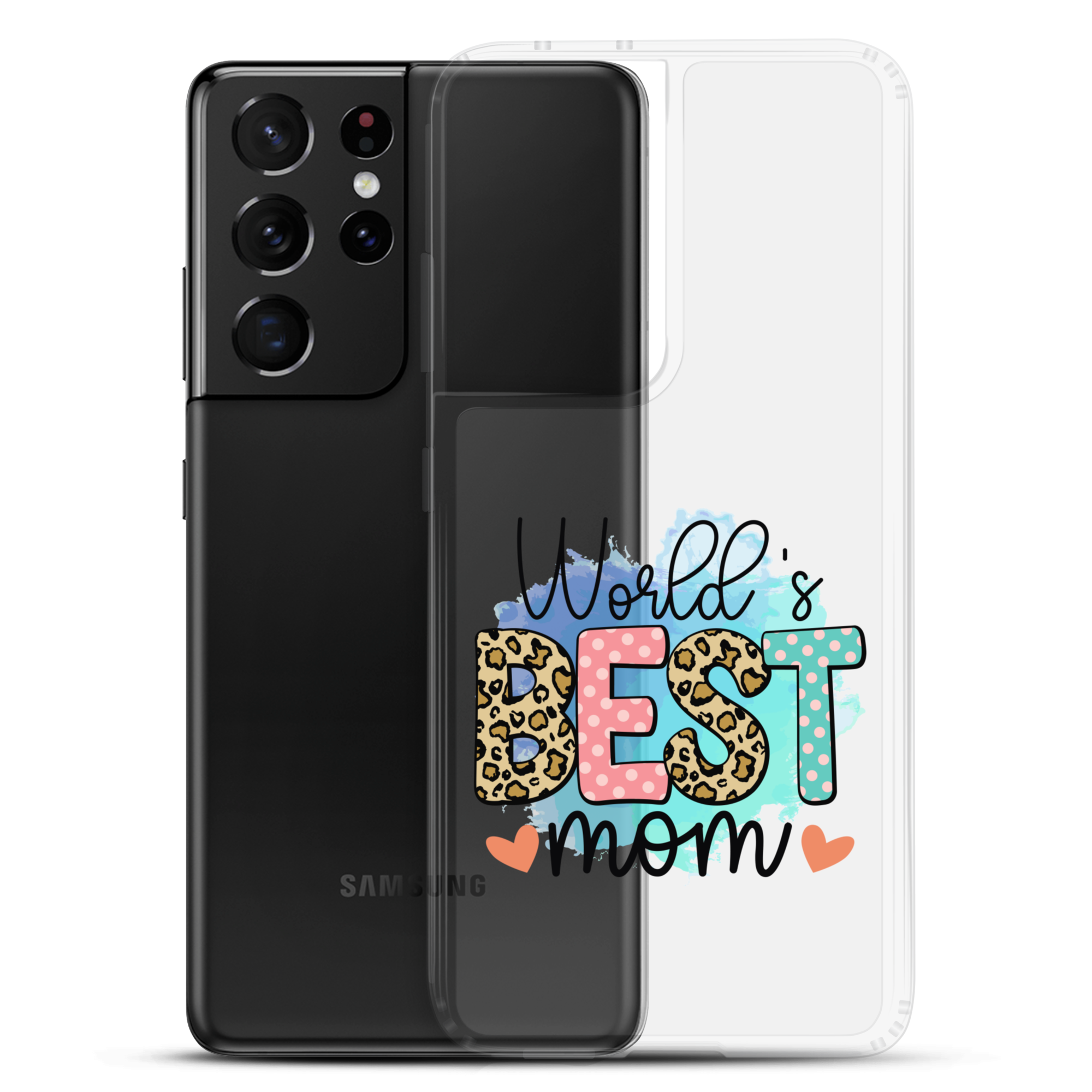 World's Best Mom Clear Case for Samsung®