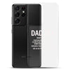 Dad Tax  Portion Of An Item A Dad Is Entitled To Clear Case for Samsung®