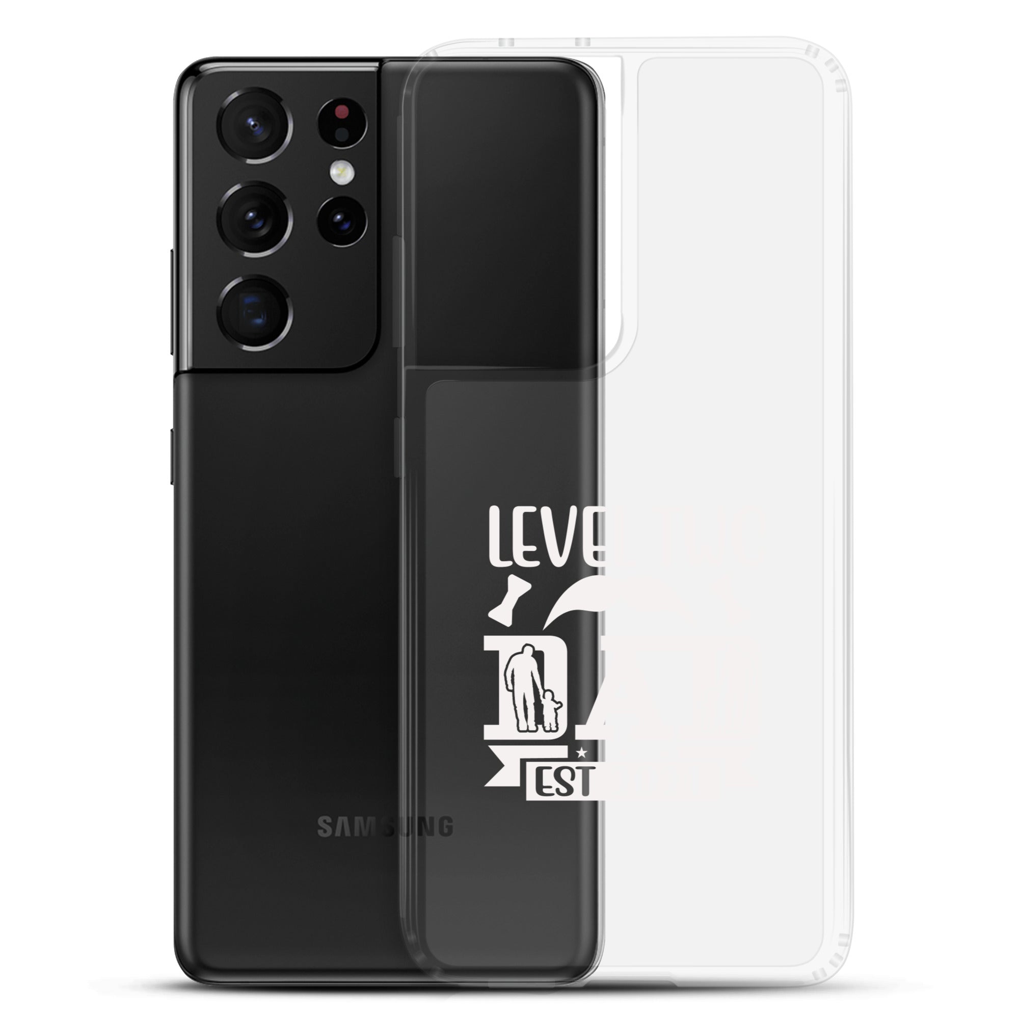 Level Two Dad Est. 2024 Clear Case for Samsung®