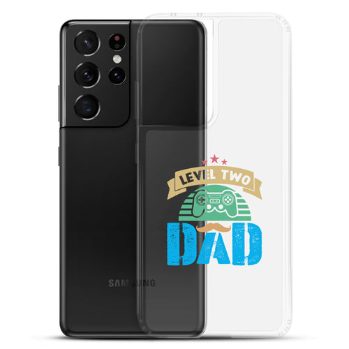 Level Two Dad Clear Case for Samsung®