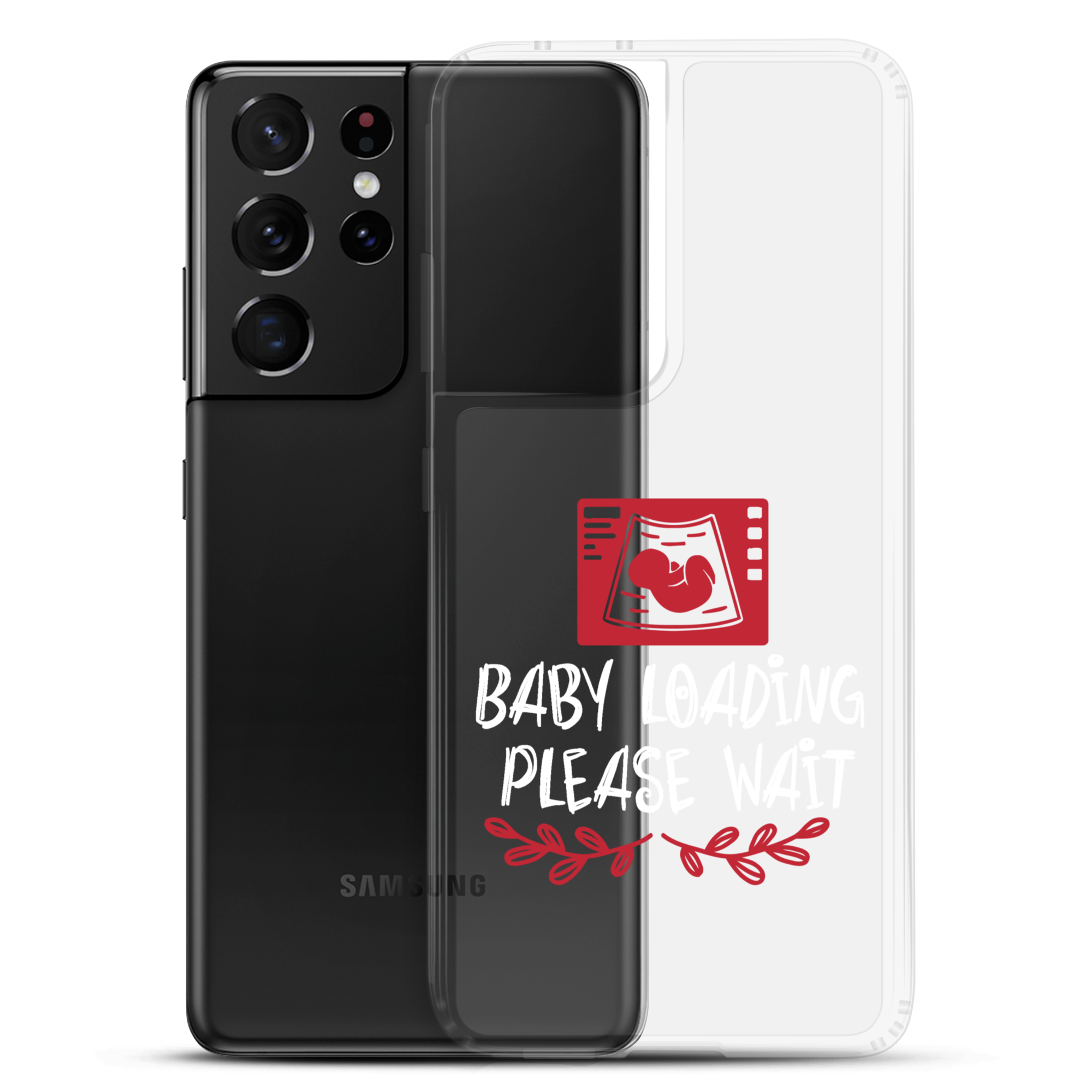 Baby Loading Please Wait Clear Case for Samsung®