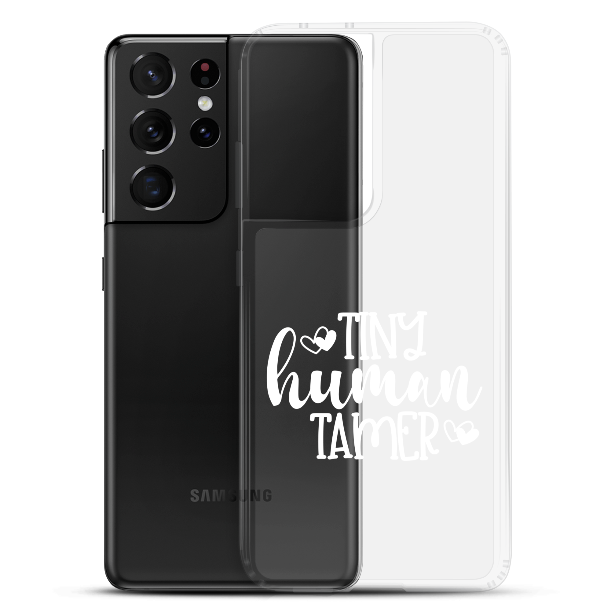 Tiny Human Tamer Clear Case for Samsung®