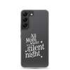 All Mama Wants Is A Silent Night Clear Case for Samsung®