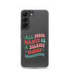 All Mama Wants Is A Silent Night Clear Case for Samsung®