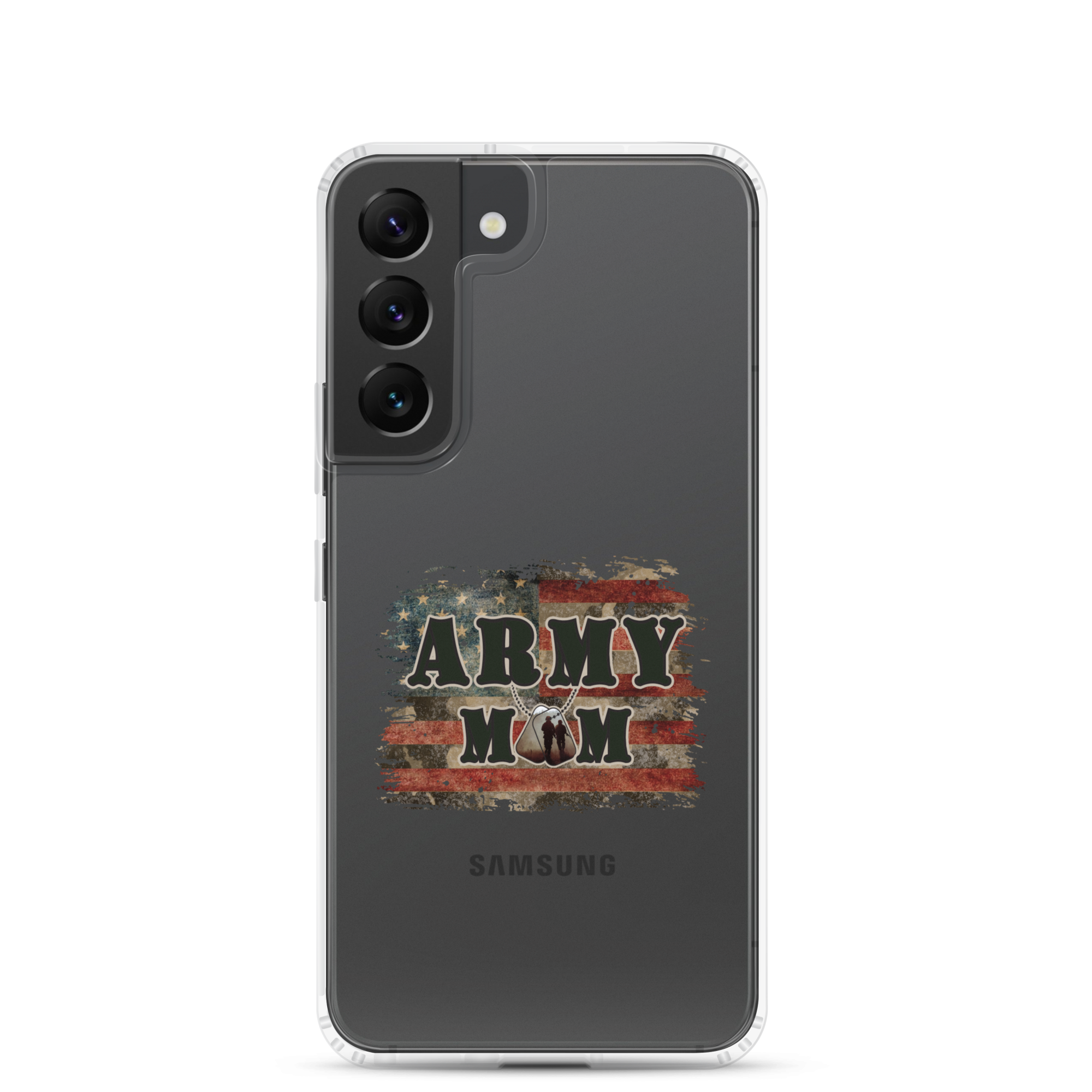 Army Mom Clear Case for Samsung®