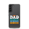 Dad The Man The Myth The Legend Clear Case for Samsung®