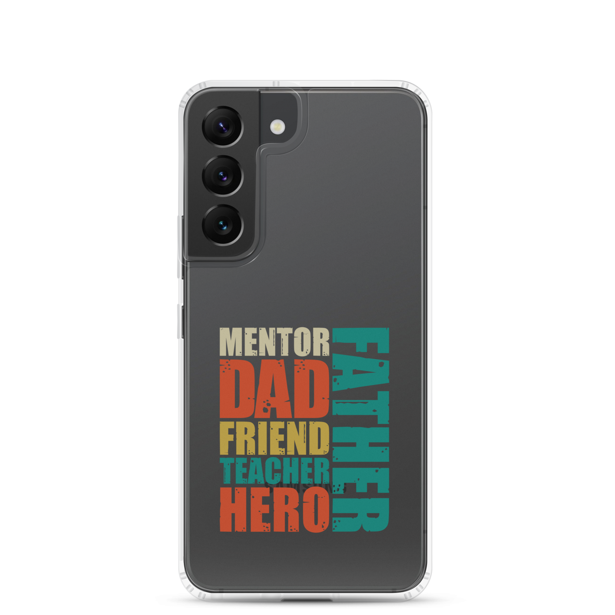 Mentor Dad Fiend Teacher Hero Father Clear Case for Samsung®