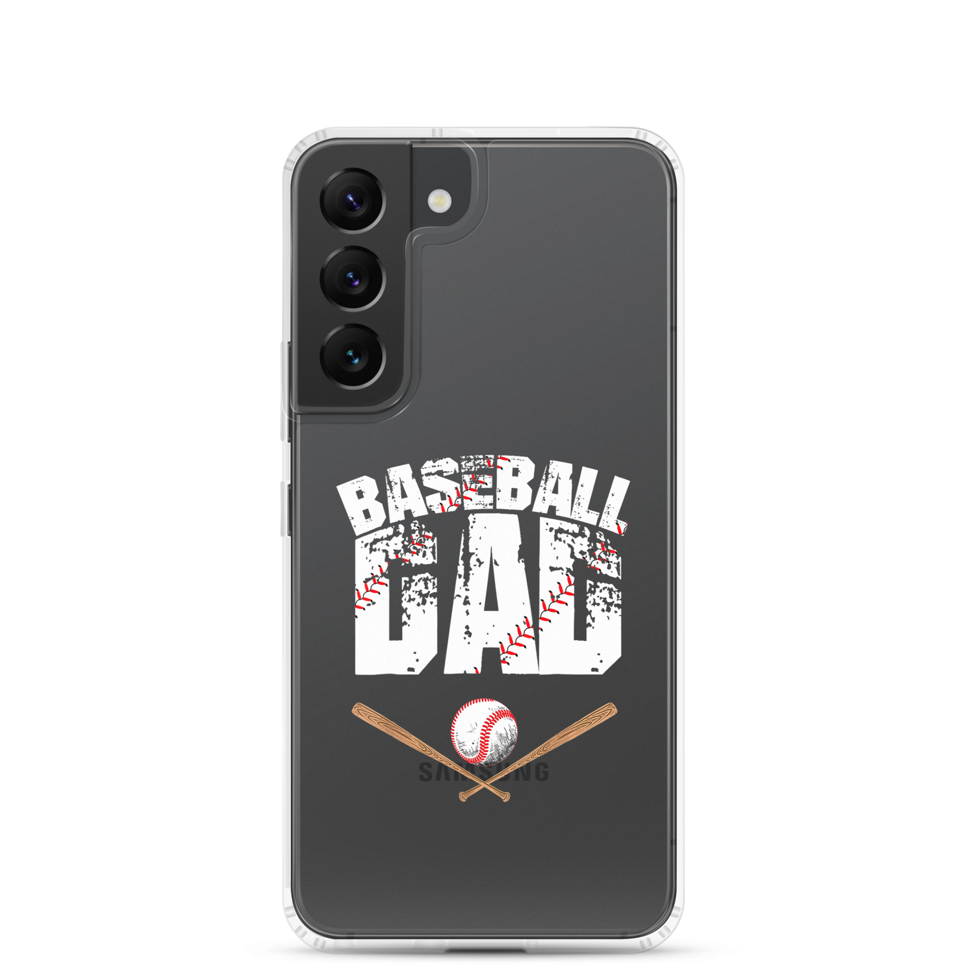 Baseball Dad Clear Case for Samsung®