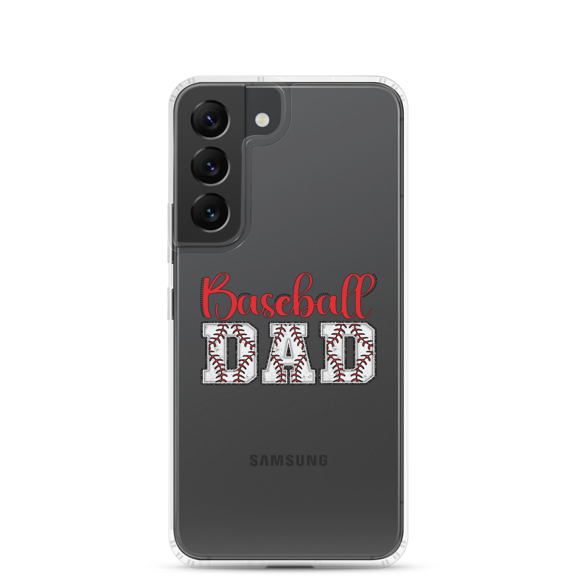 Baseball Dad Clear Case for Samsung®