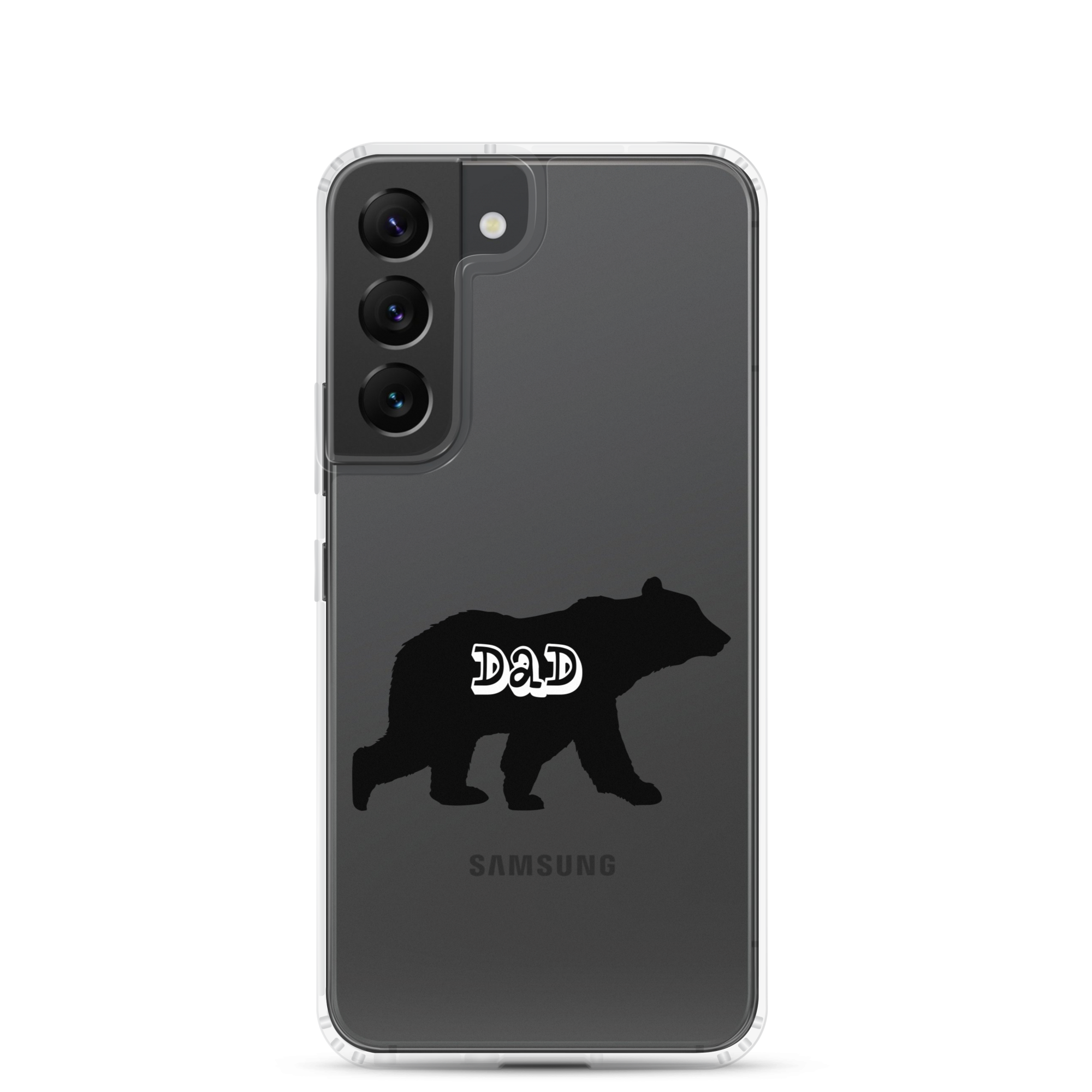 Bear Dad Clear Case for Samsung®