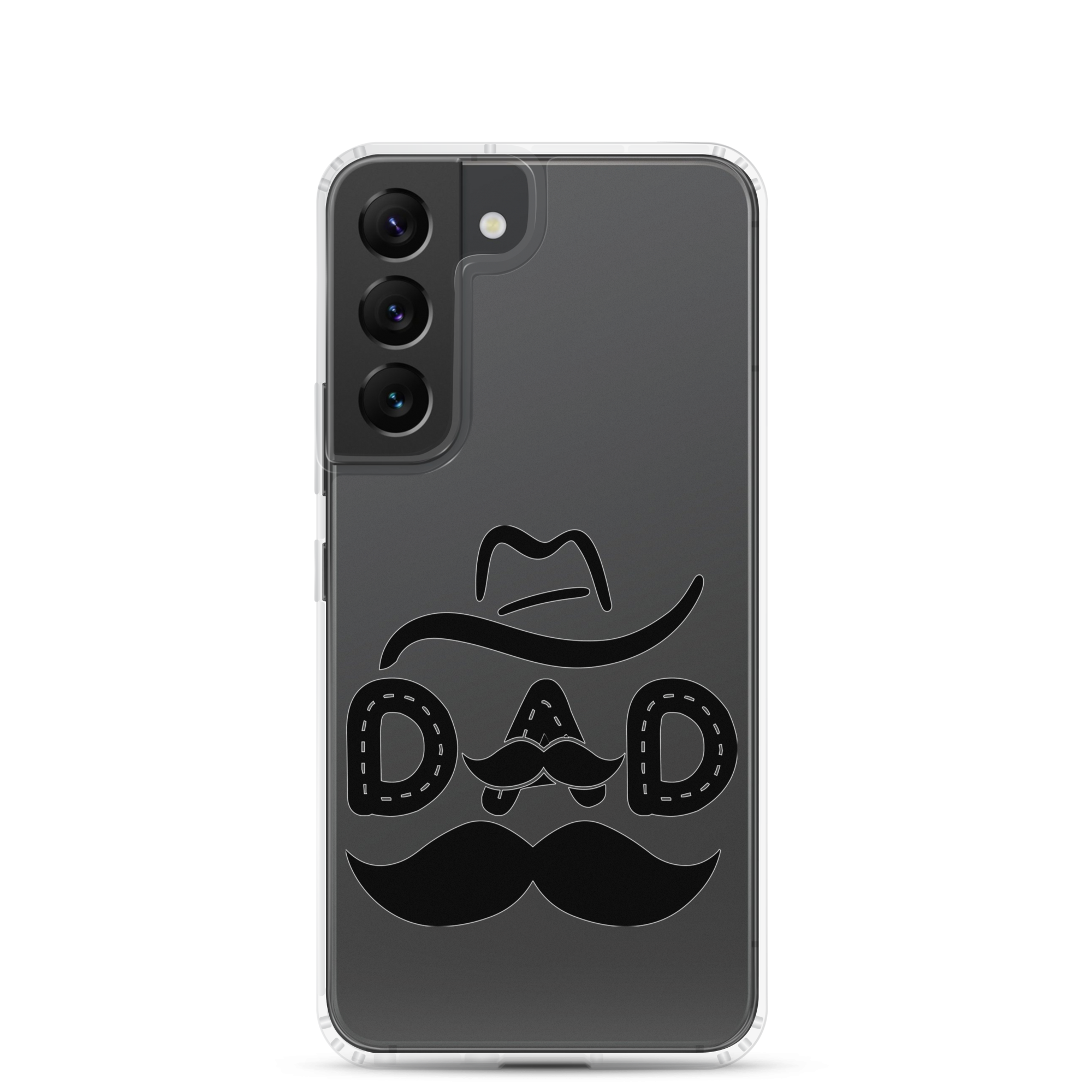 Dad Cowboy Clear Case for Samsung®