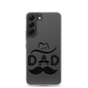 Dad Cowboy Clear Case for Samsung®