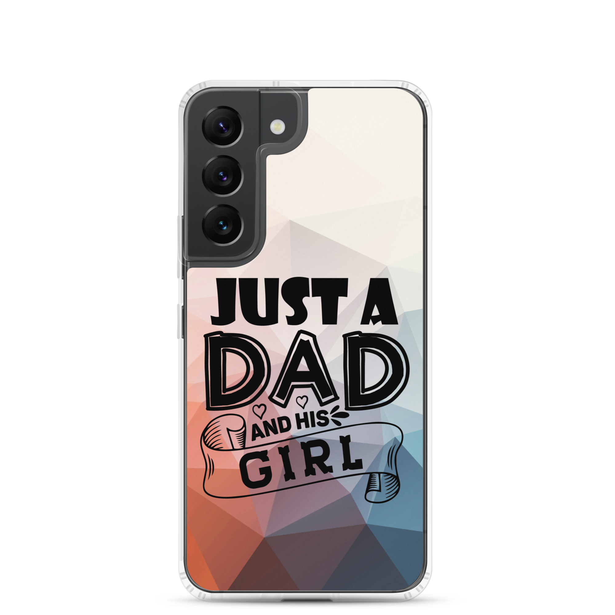 Just A Dad And His Girl Clear Case for Samsung®