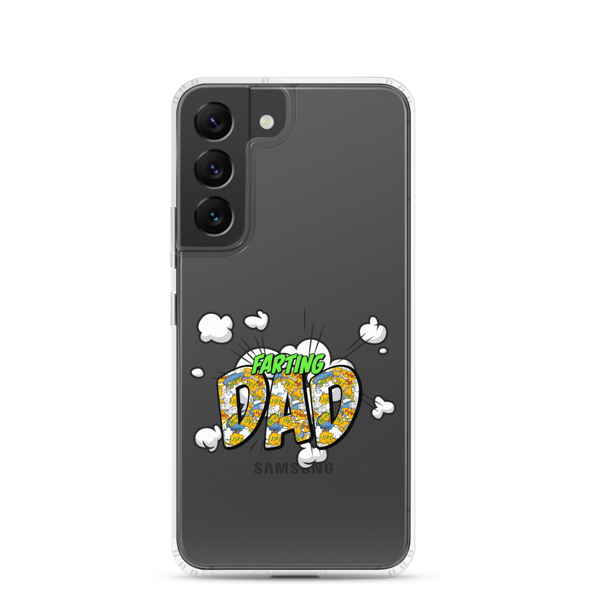 Farting Dad Clear Case for Samsung®