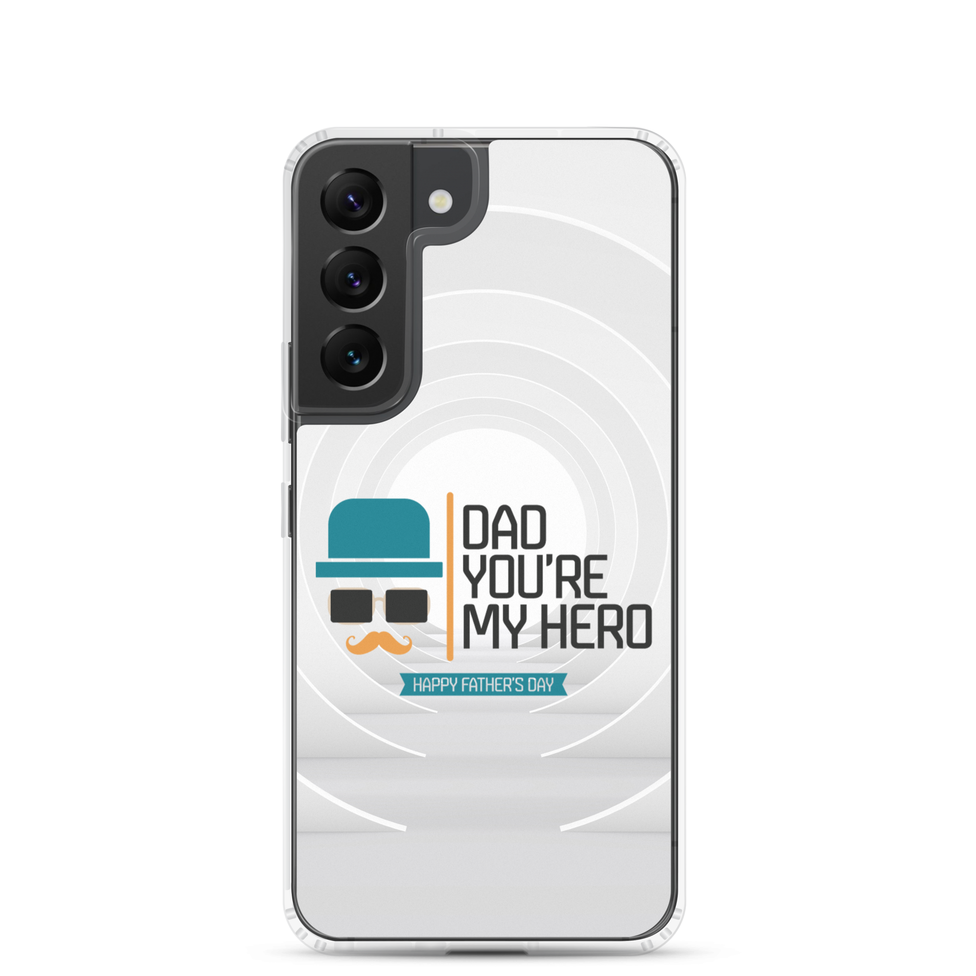 Dad You're My Hero Happy Father's Day Clear Case for Samsung®