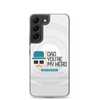 Dad You're My Hero Happy Father's Day Clear Case for Samsung®