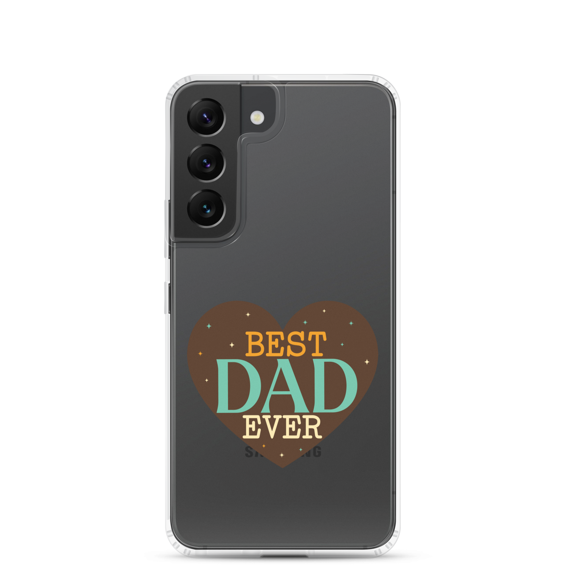 Best Dad Ever Clear Case for Samsung®