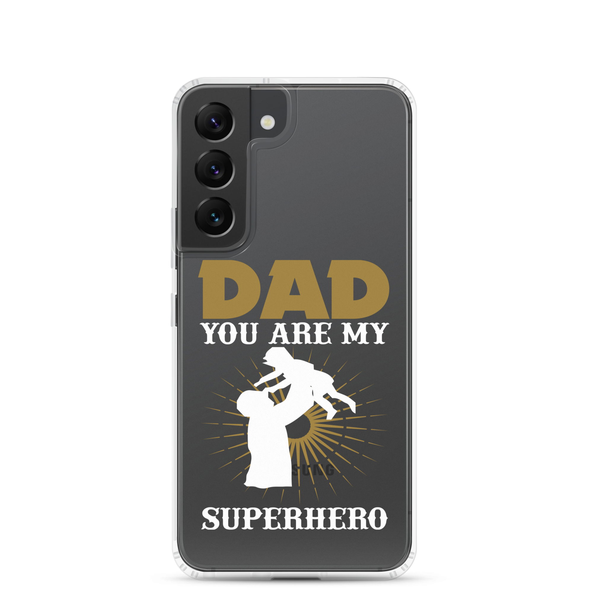 Dad You Are My Superhero Clear Case for Samsung®