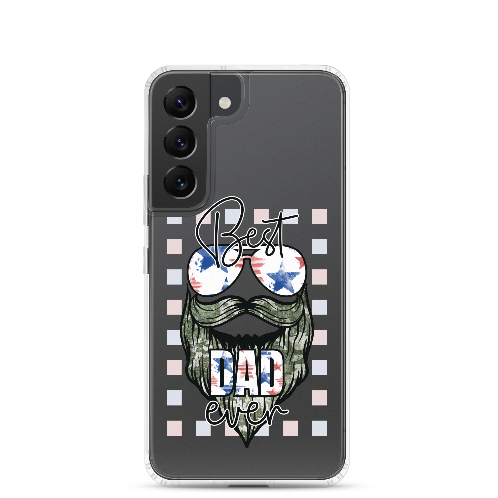 Best Dad Ever Clear Case for Samsung®