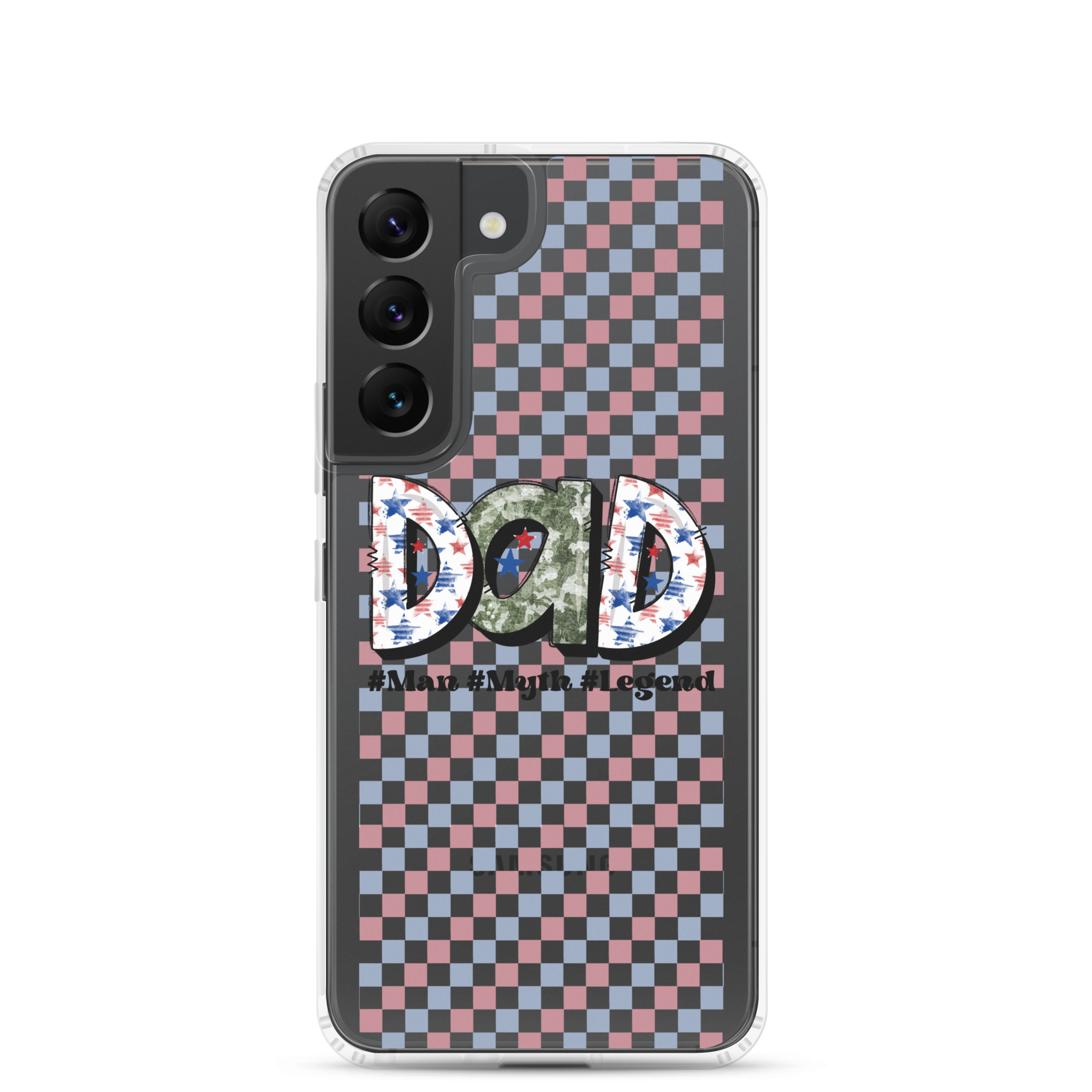 Dad #Man #Myth #Legend Clear Case for Samsung®