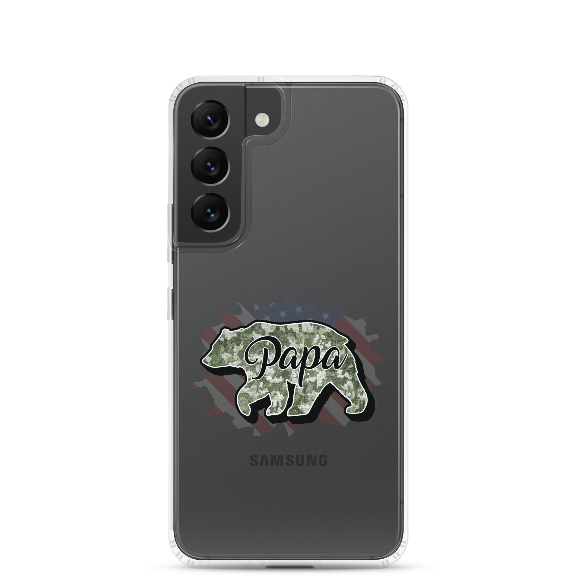 Bear Papa Clear Case for Samsung®