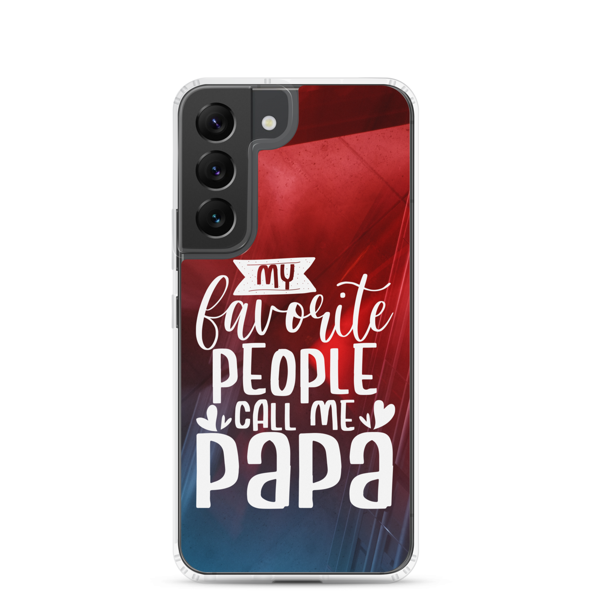 My Favorite People Call Me Papa Clear Case for Samsung®