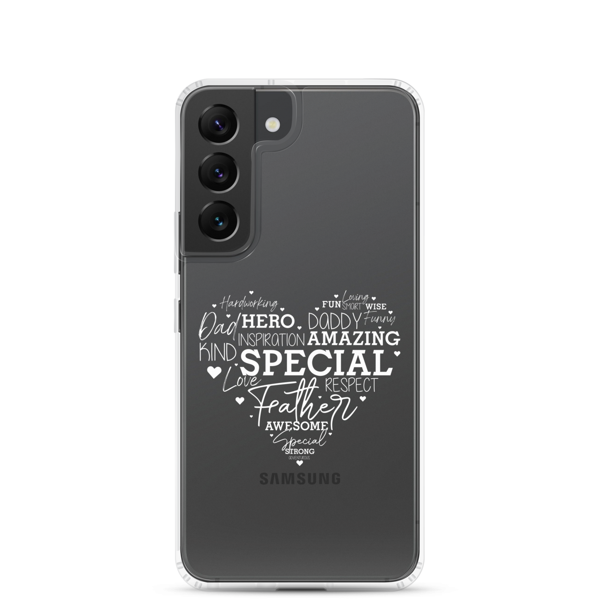 Father Special Hero Amazing Clear Case for Samsung®