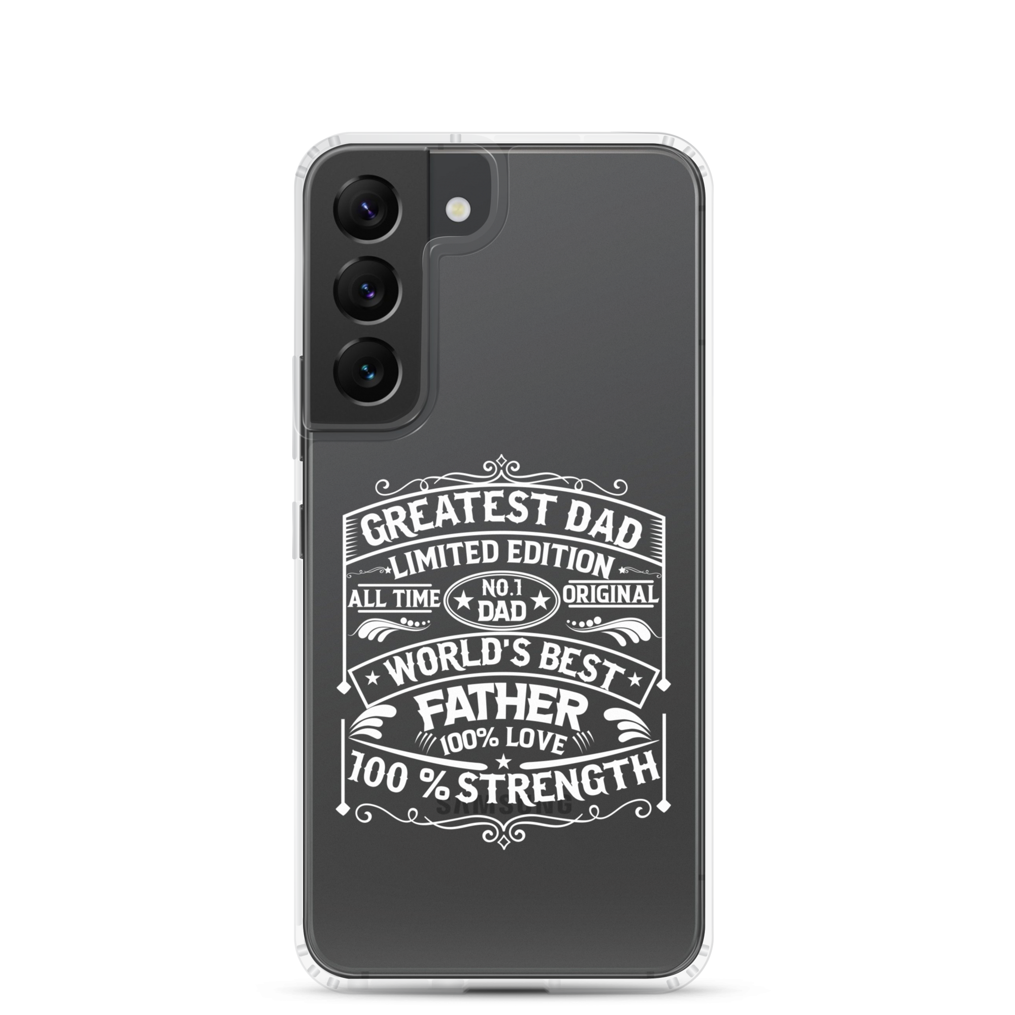 Greatest Dad Limited Edition All Time Clear Case for Samsung®