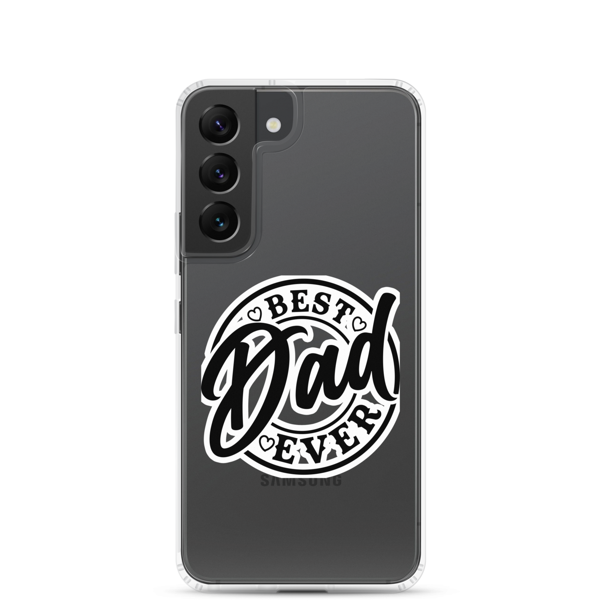 Best Dad Ever Clear Case for Samsung®