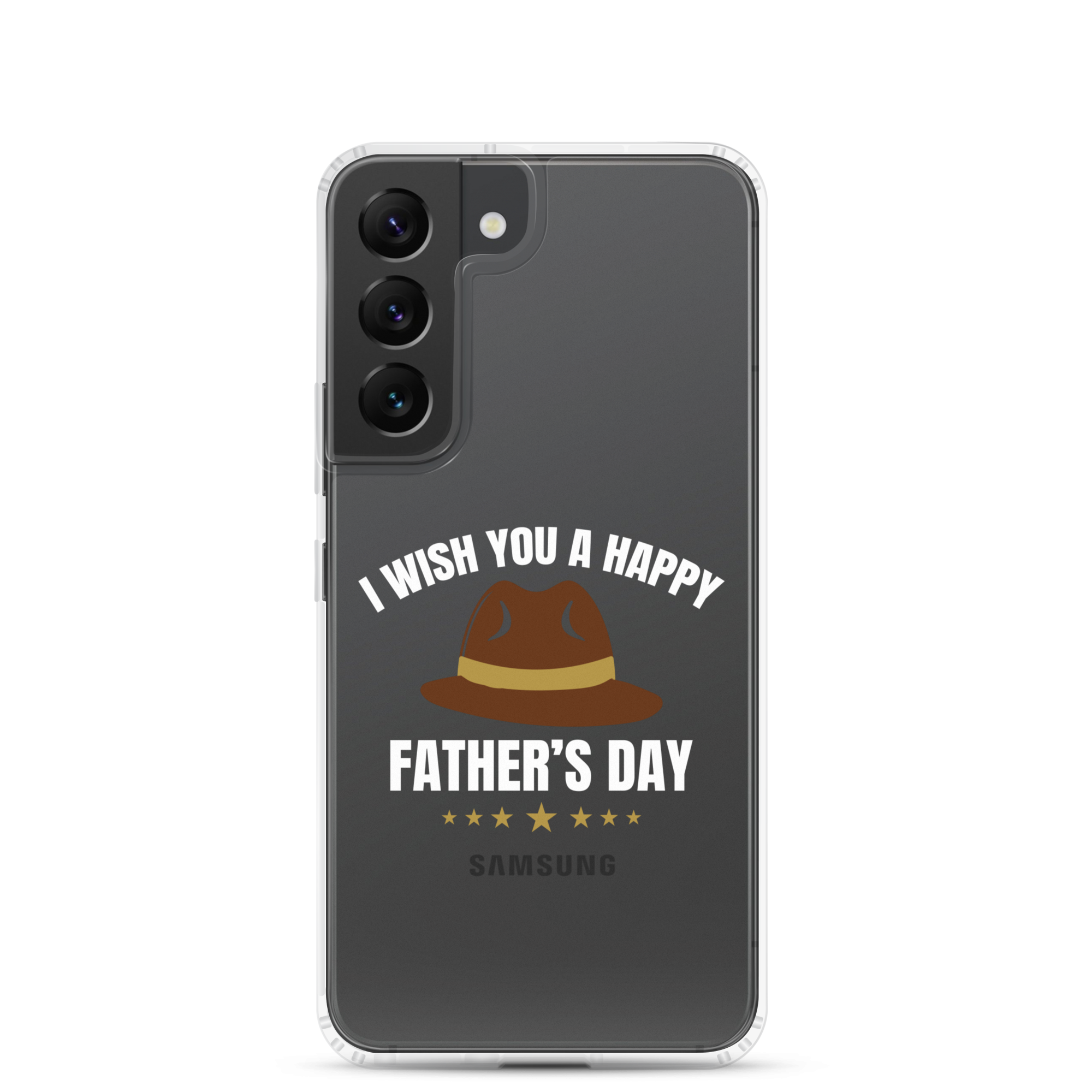 I Wish You A Happy Father's Day Clear Case for Samsung®