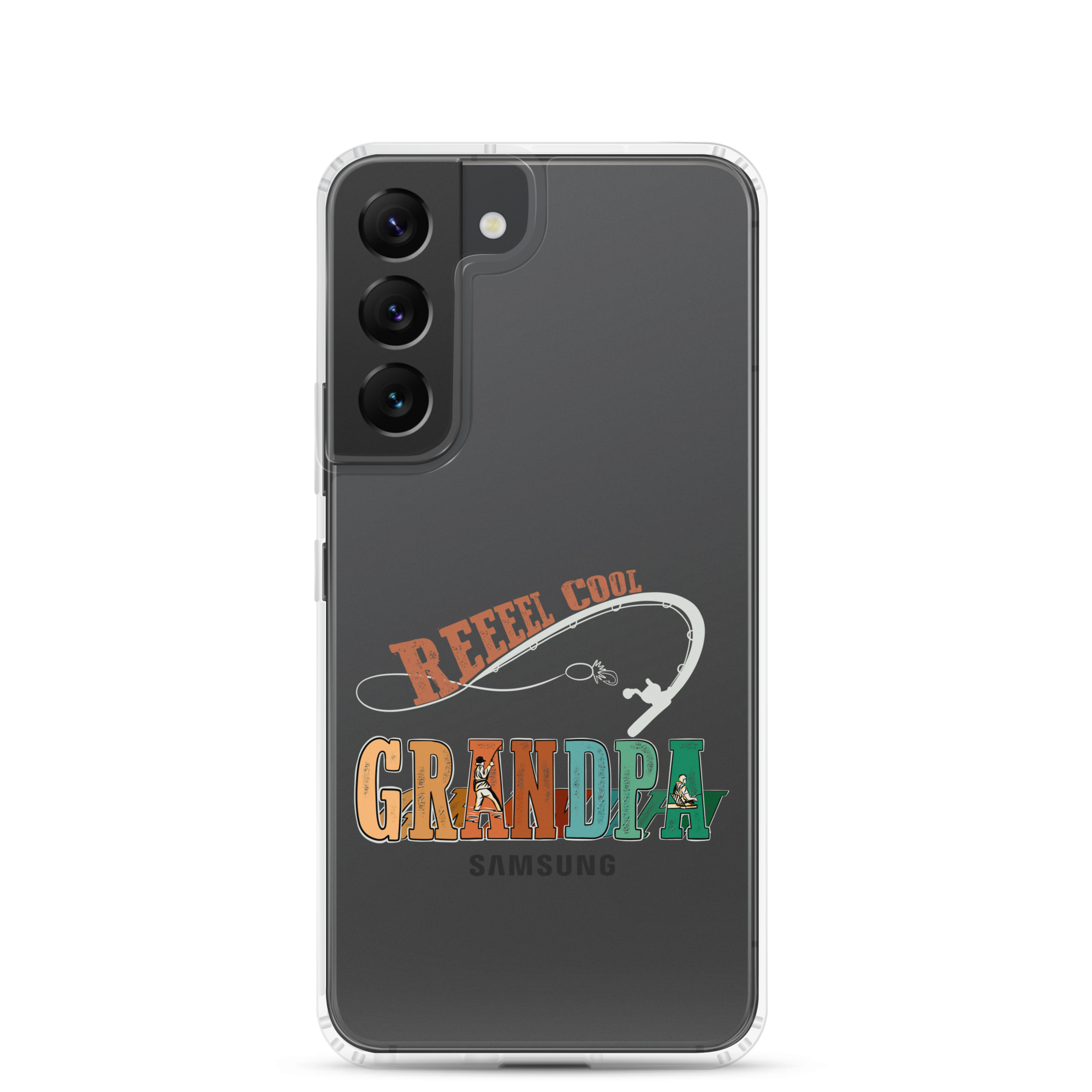 Reel Cool Grandpa Clear Case for Samsung®