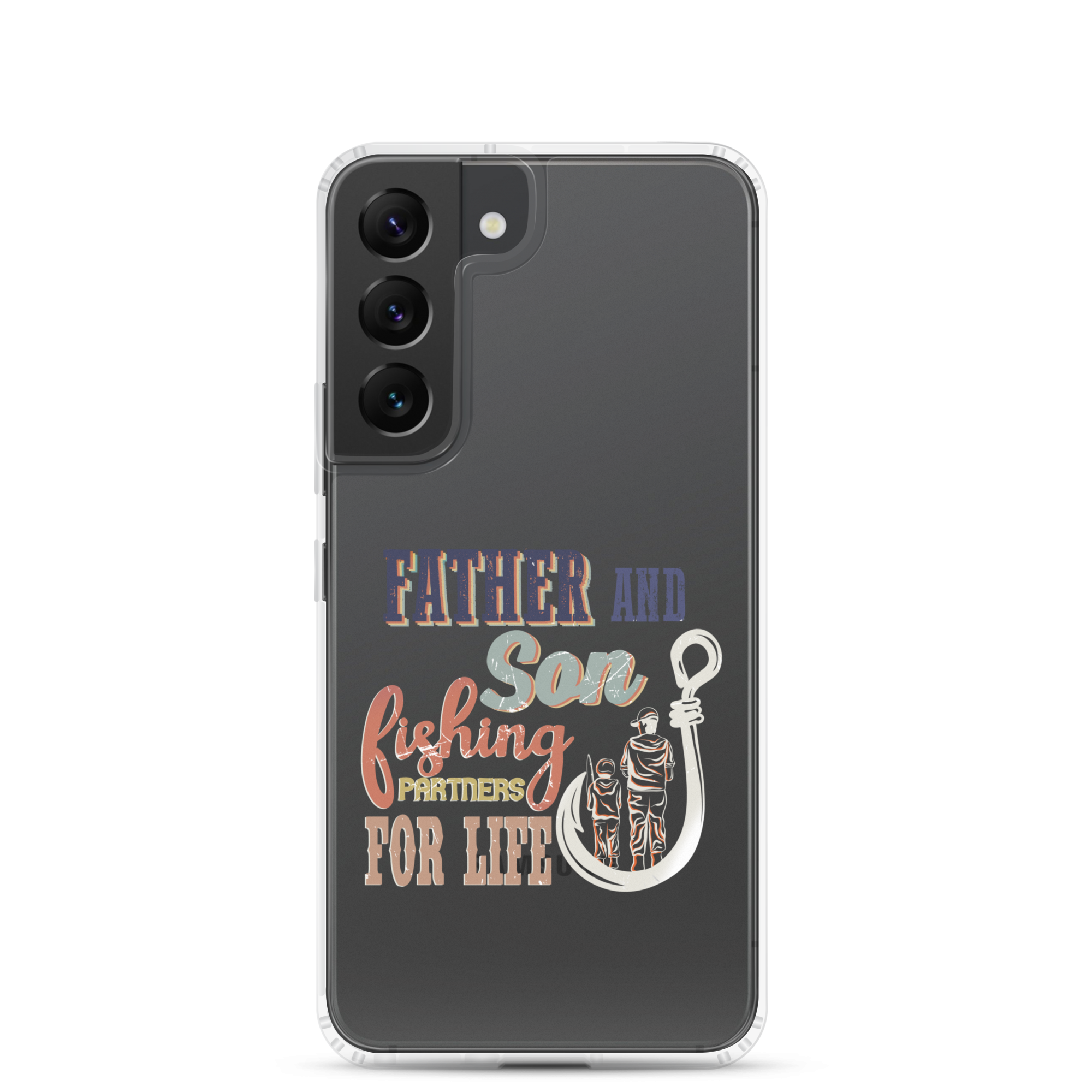 Father And Son Fishing Partners For Life Clear Case for Samsung®