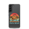 Proud Papa Bear Clear Case for Samsung®