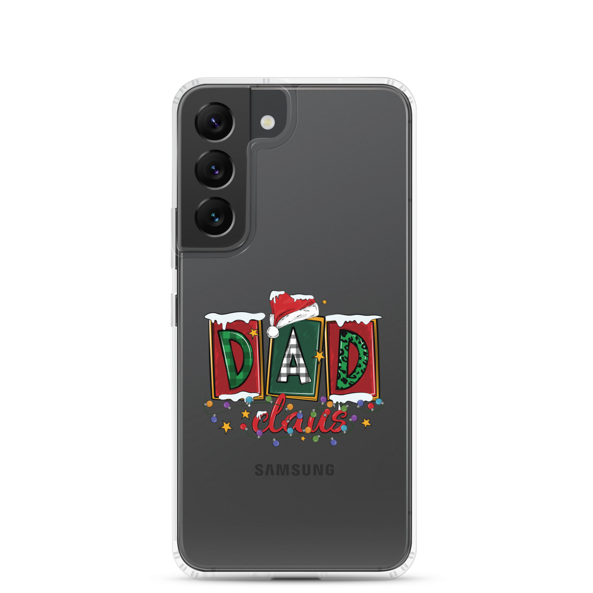 Dad Claus Clear Case for Samsung®