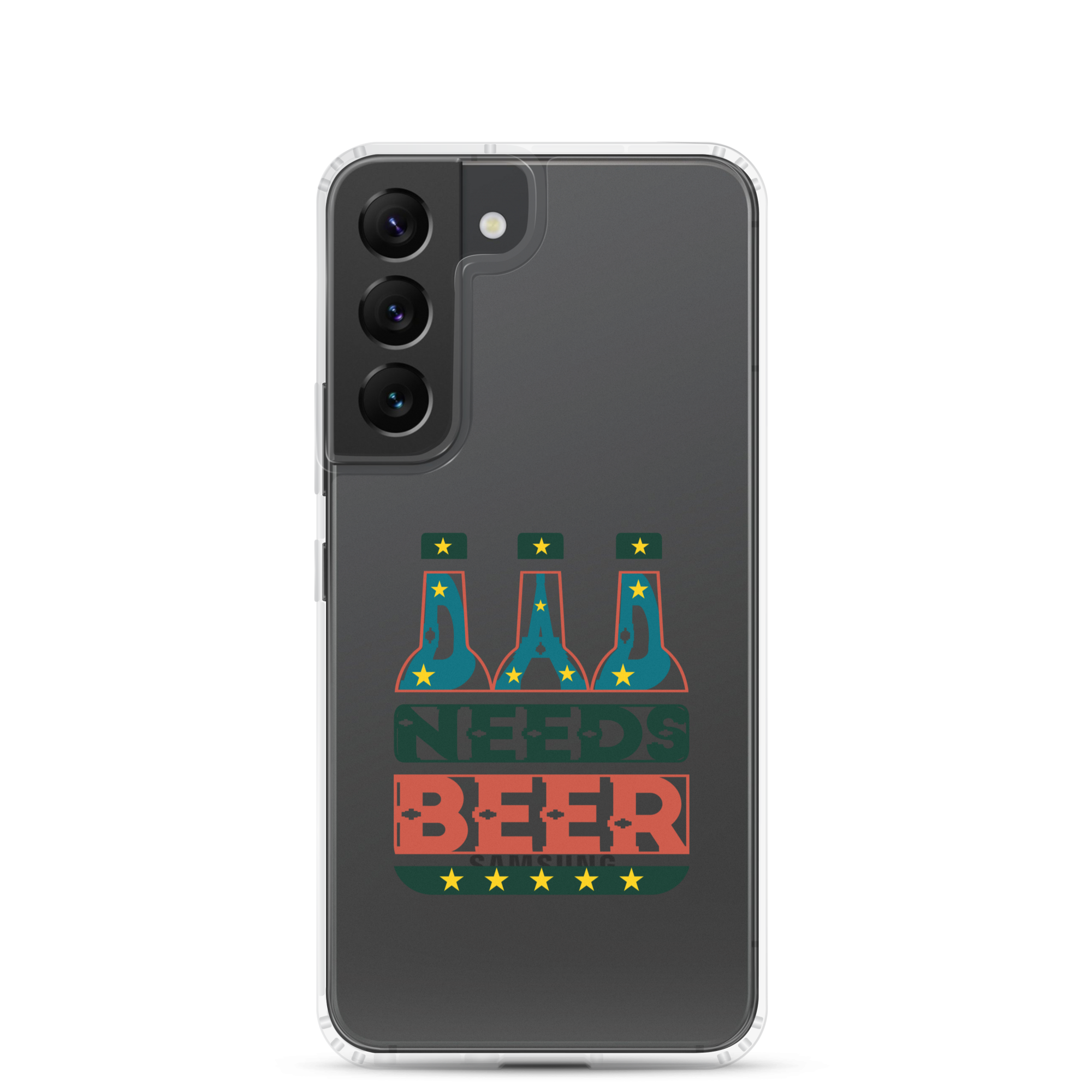 Dad Needs Beer Clear Case for Samsung®