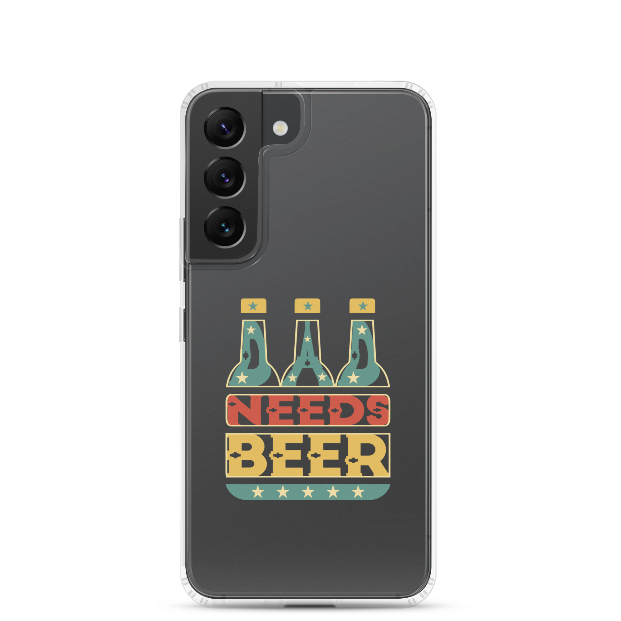 Dad Needs Beer Clear Case for Samsung®