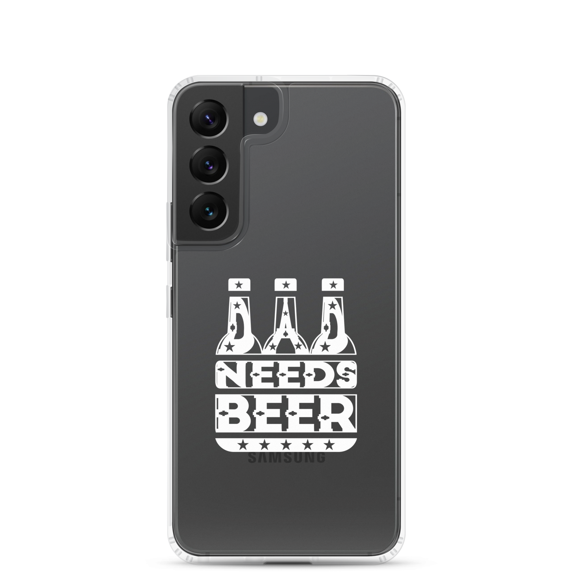 Dad Needs Beer Clear Case for Samsung®