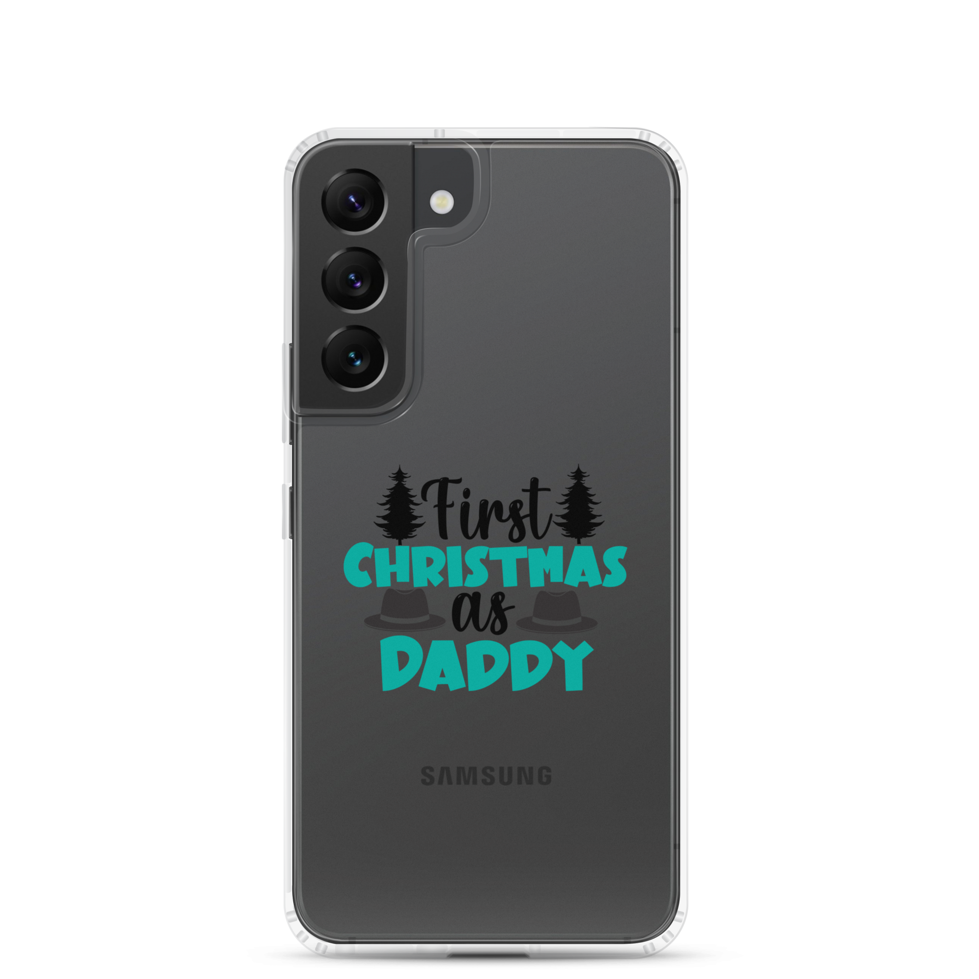 First Christmas As Daddy Clear Case for Samsung®