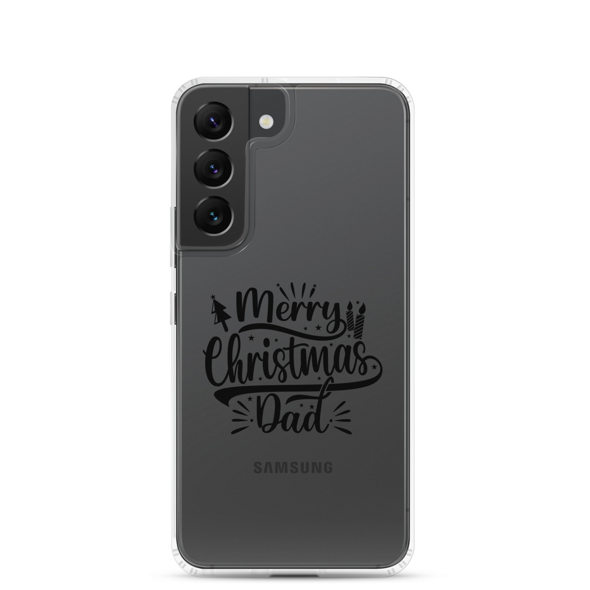 Merry Christmas Dad Clear Case for Samsung®