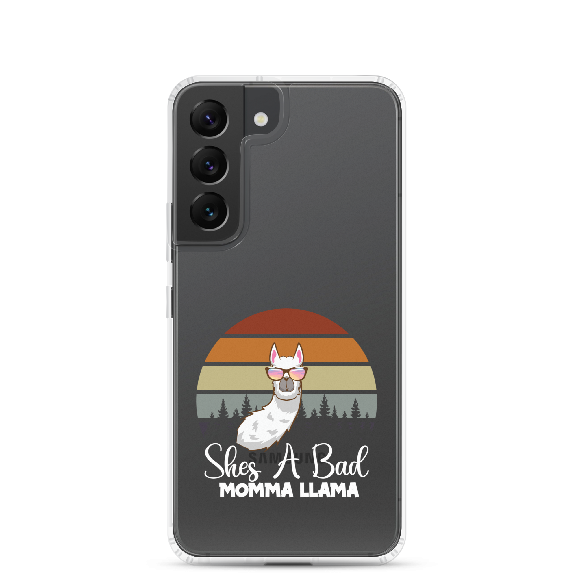 She's A Bad Momma Llama Clear Case for Samsung®