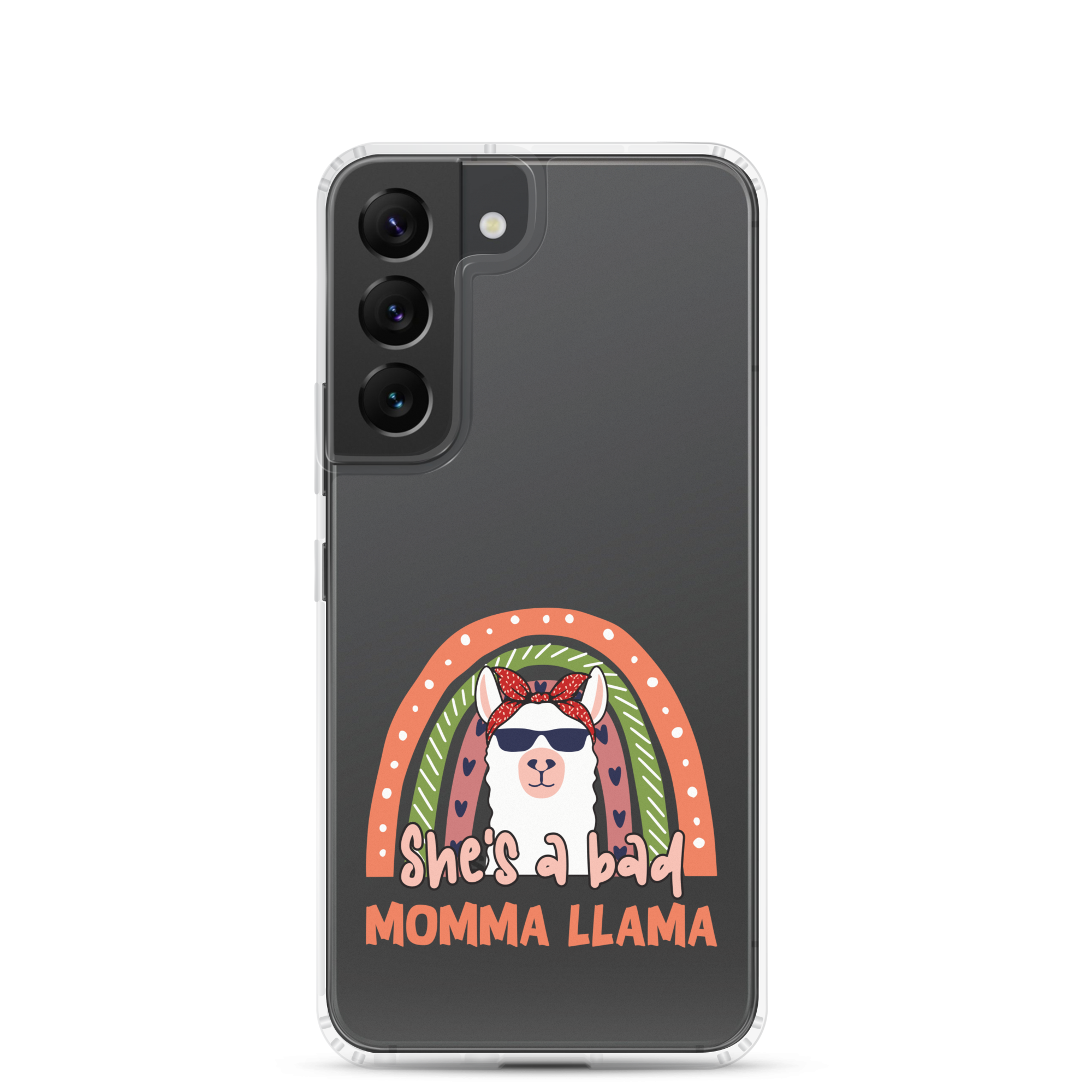 She's A Bad Momma Llama Clear Case for Samsung®