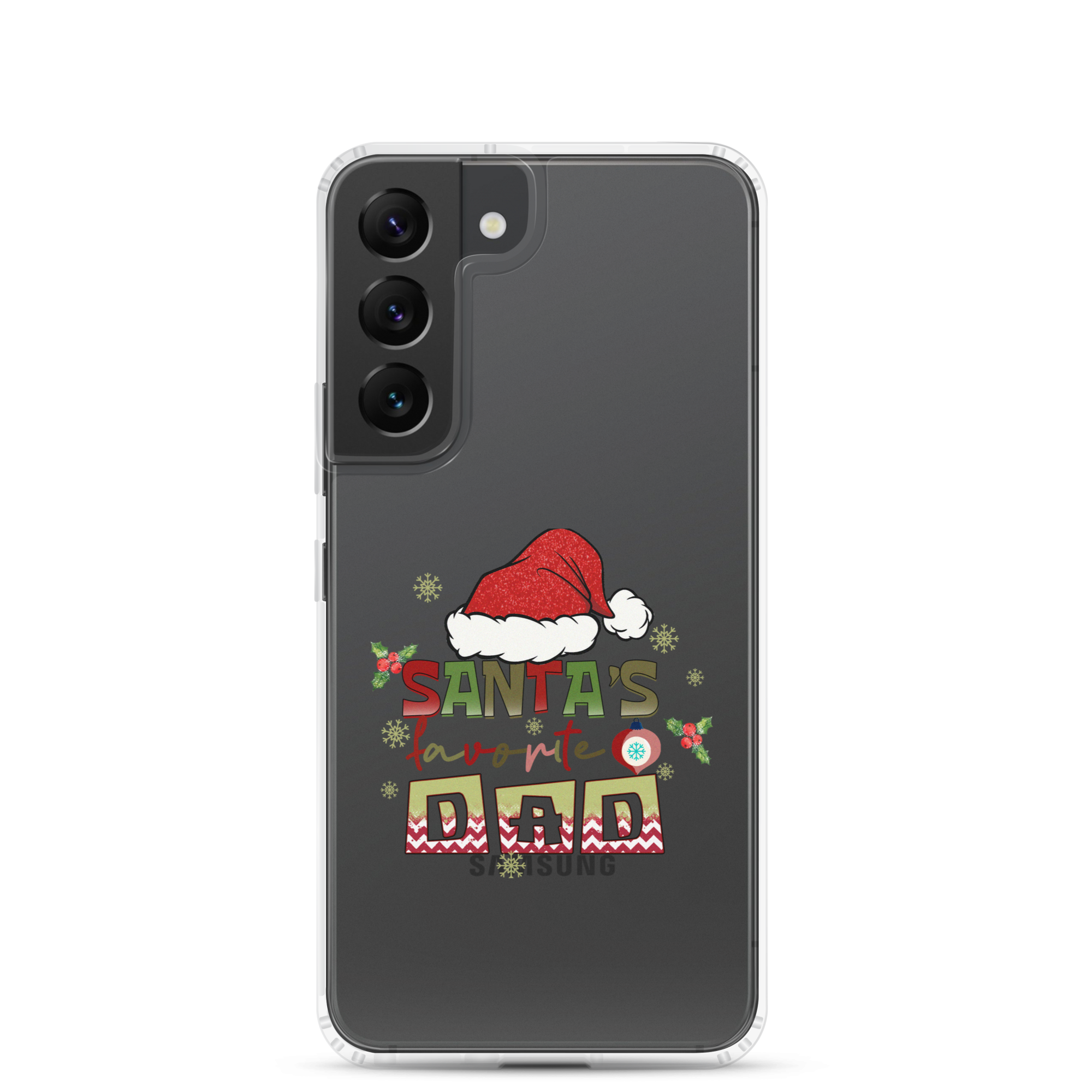 Santa's Favorite Dad Clear Case for Samsung®