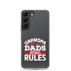 Grandpa Are Dads Without Rules Clear Case for Samsung®