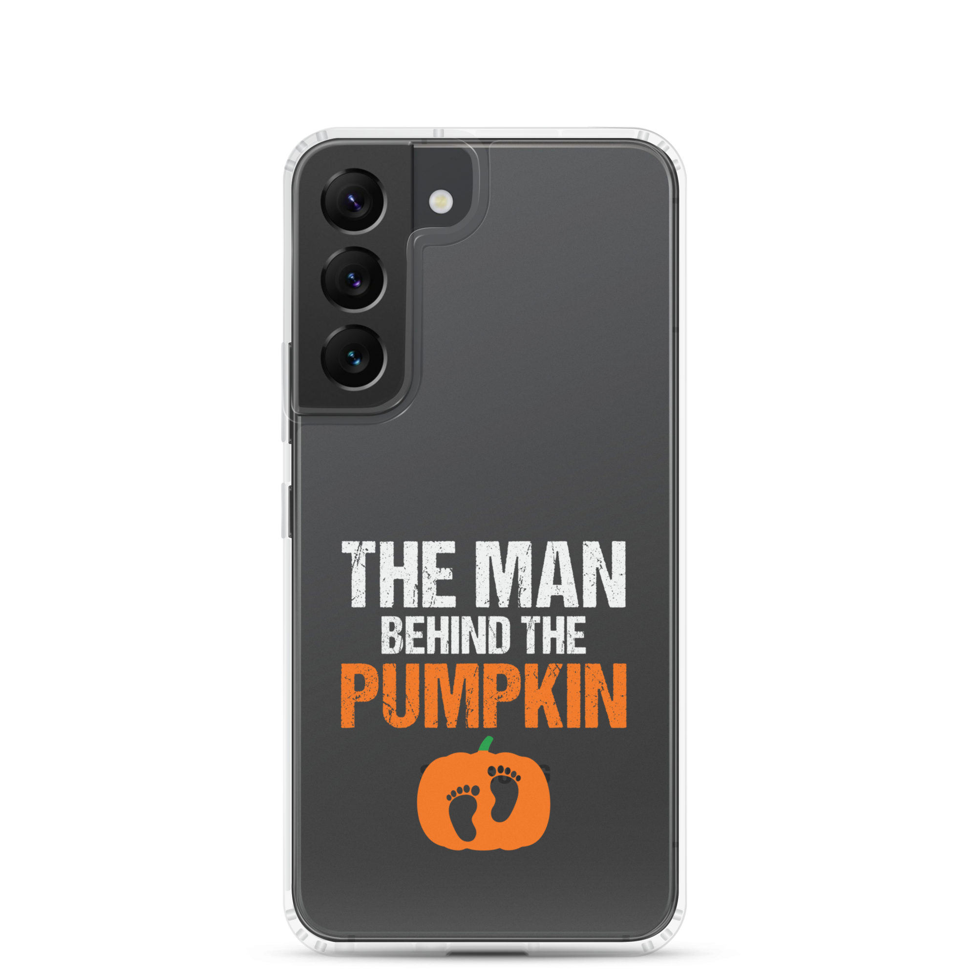 The Man Behind The Pumpkin Clear Case for Samsung®