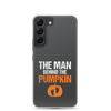 The Man Behind The Pumpkin Clear Case for Samsung®